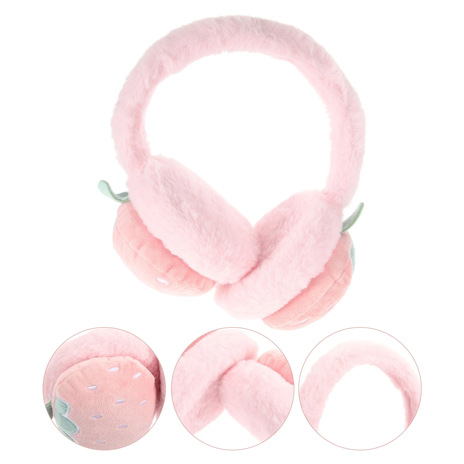 

Fashion Winter Ear Muff Winter Ear Cover Soft Fuzzy Plush Ear Covers Warmer Earmuffs Warm Keeping Outdoor Earmuff for Women