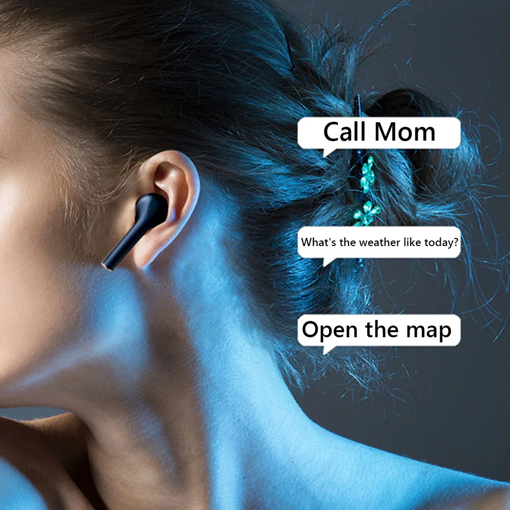 Real-Time Ai Language Translator Headphones Wireless BT Translation Earbuds 144 Languages Translator Earbuds Noise Cancelling