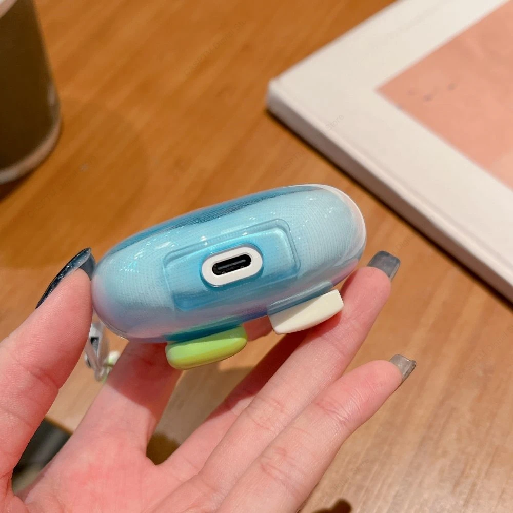 Cute Cartoon Clear Earphone Cover For Xiaomi Redmi Buds 6