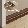 28/50mm Height Door Bottom Weatherstripping Windproof Dust Insect Prevention Self-Adhesive Triple-Thickening Window Seal Strip 4