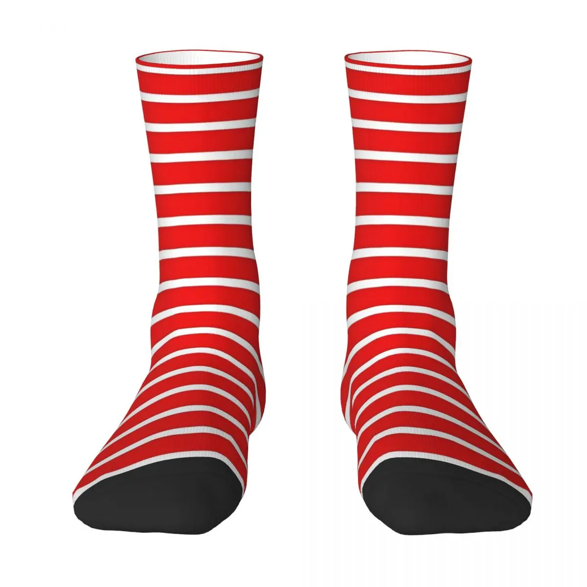 Hot Sale Red And White Stripe Adult Socks,Unisex socks,men Socks women Socks