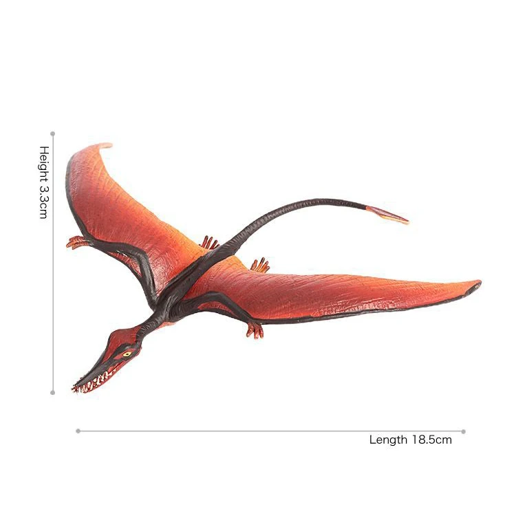 23cm Action&Toy Figures Jurassic Simulation Rhamphorhynchus Dinosaur Toys Plastic Dolls Hand Puppet Kids Educational Model