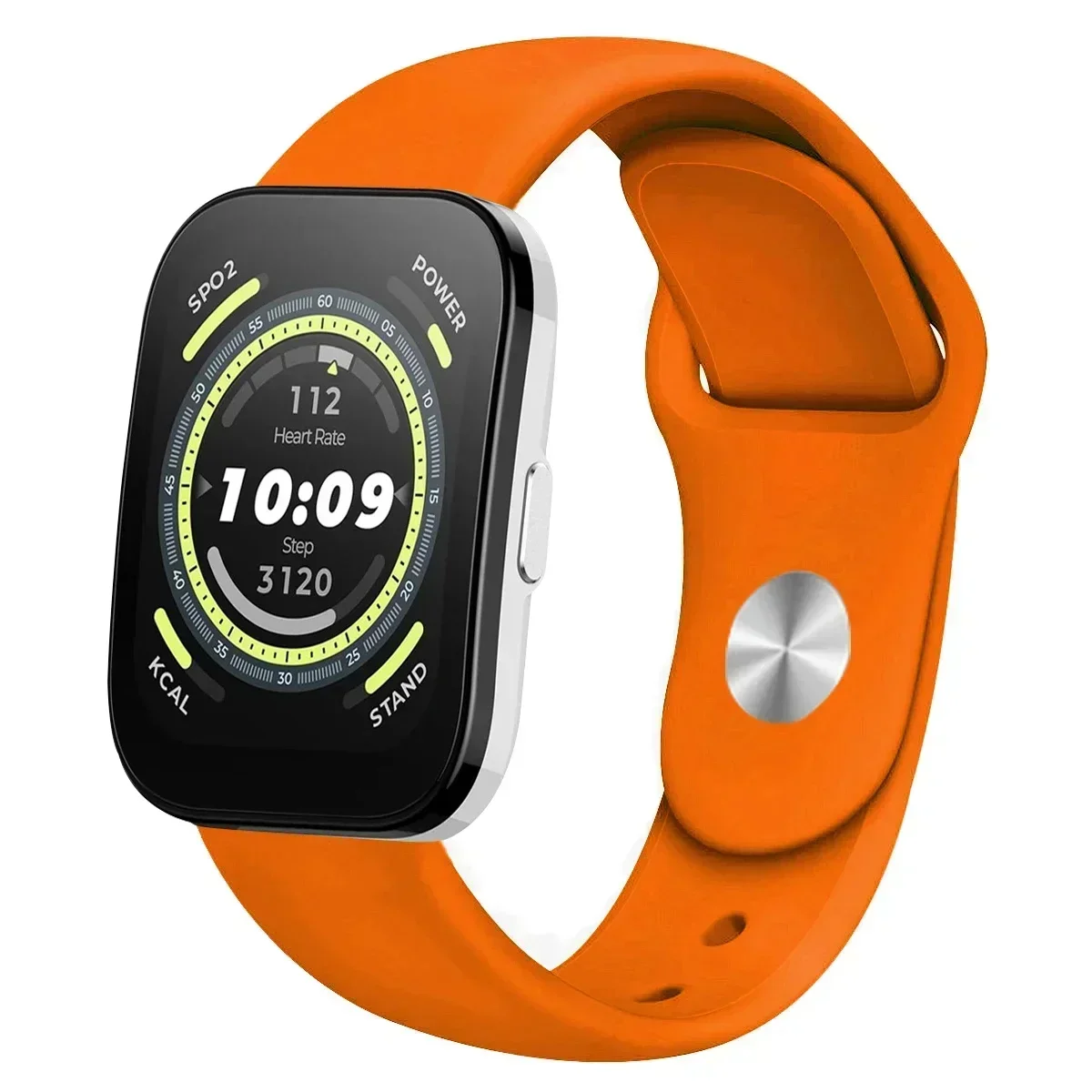 Sport Silicone Watch Band, 20/22mm, Premium Replacement Strap