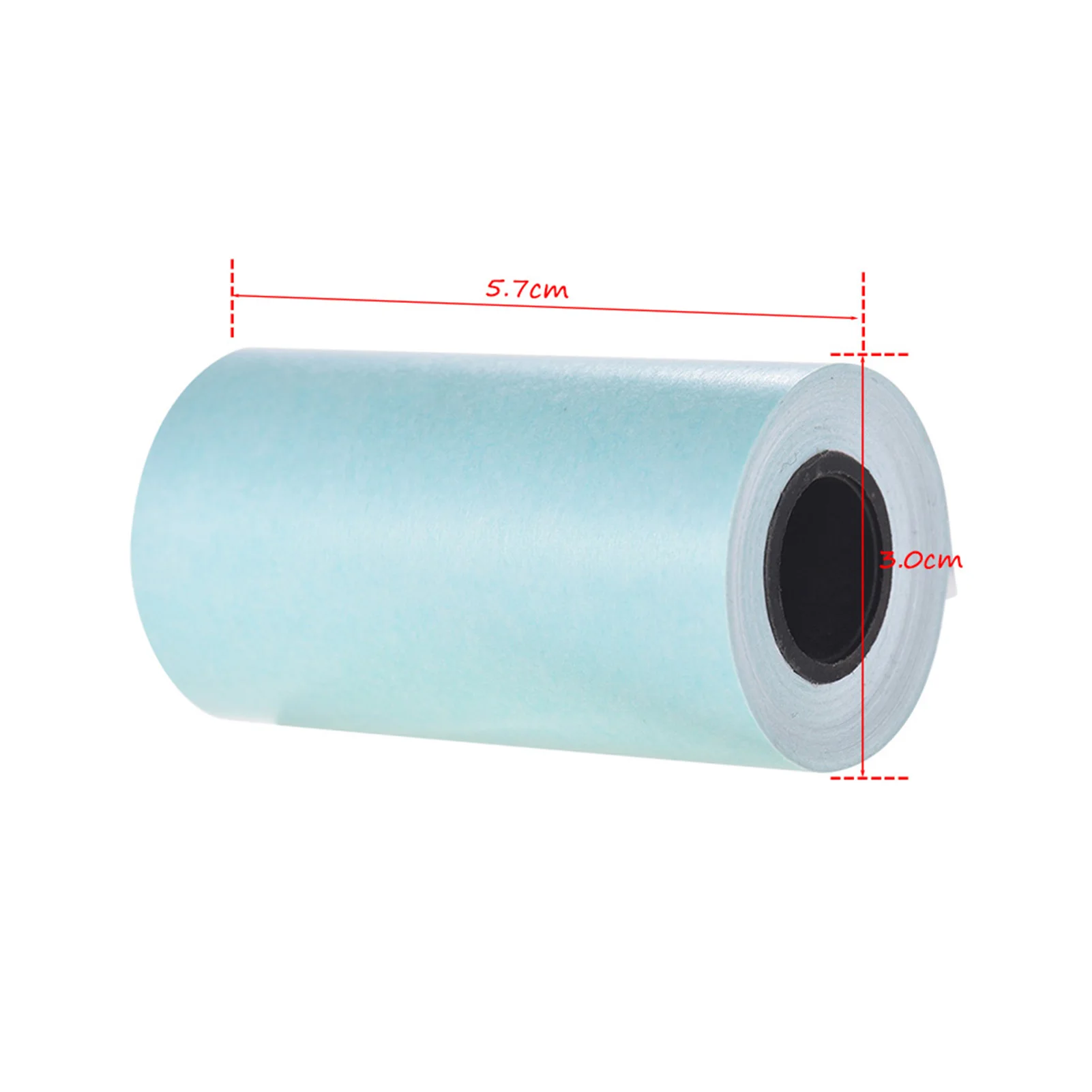 Paper Thermal Paper Roll 57*30mm With Self-adhesive For PeriPage A6 Pocket Thermal Printer