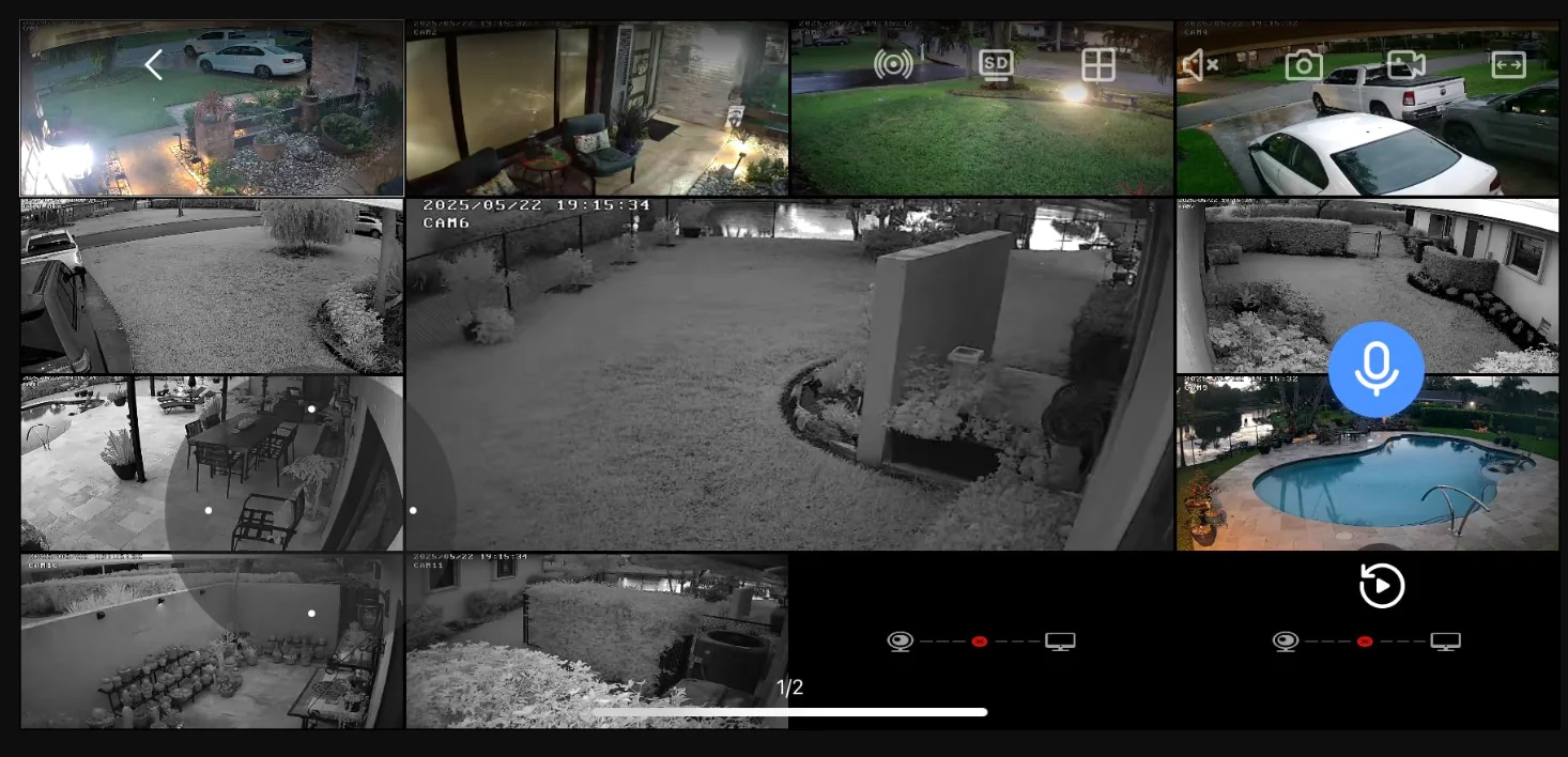 H.265 16CH 4K 8MP 4MP Security Camera System Human Detection Audio Vandalproof Dome Metal Camera CCTV Video POE Surveillance Kit photo review