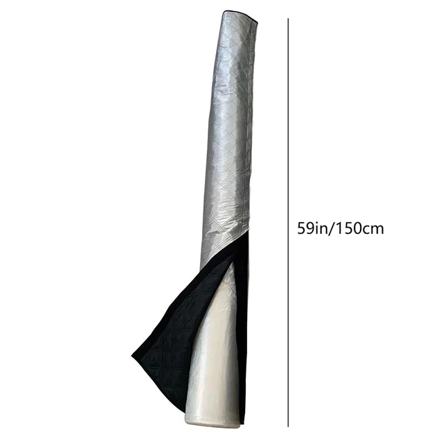 ฝาครอบท่อเครื่องปรับอากาศ ปลอกท่อแอร์ สำหรับลดความร้อน กันฝุ่น อเนกประสงค์ อุปกรณ์เสริมท่อไอเสีย สำหรับบ้าน หอพัก แบบพกพา 1