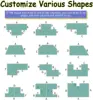 Custom Bench Cushion Chenille Cloth Non-Slip 50D High Density Cushion Swing Balcony Sofa Seats Washable Cushion Garden Cushion 6
