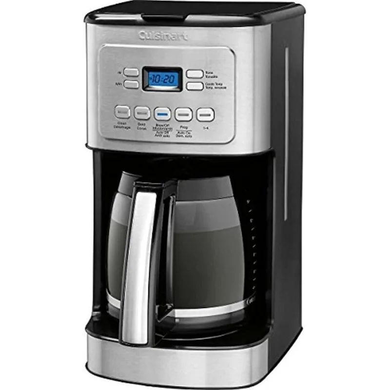 Cuisinart 14-Cup Stainless Steel Coffeemaker Machine Brew Automatic ,Black, Grey ,New 2