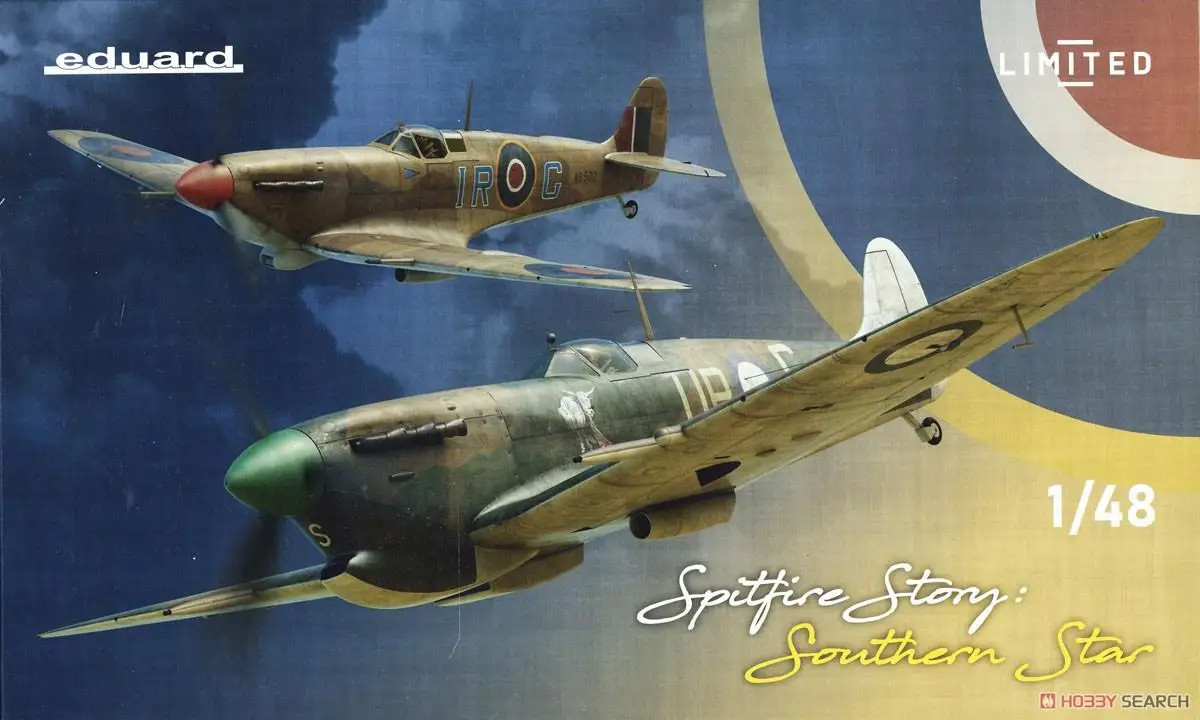 Eduard Edu11157 1/48 Spitfire Story: South Star Mk.Vb/Vc Dual Combo Limited Edition