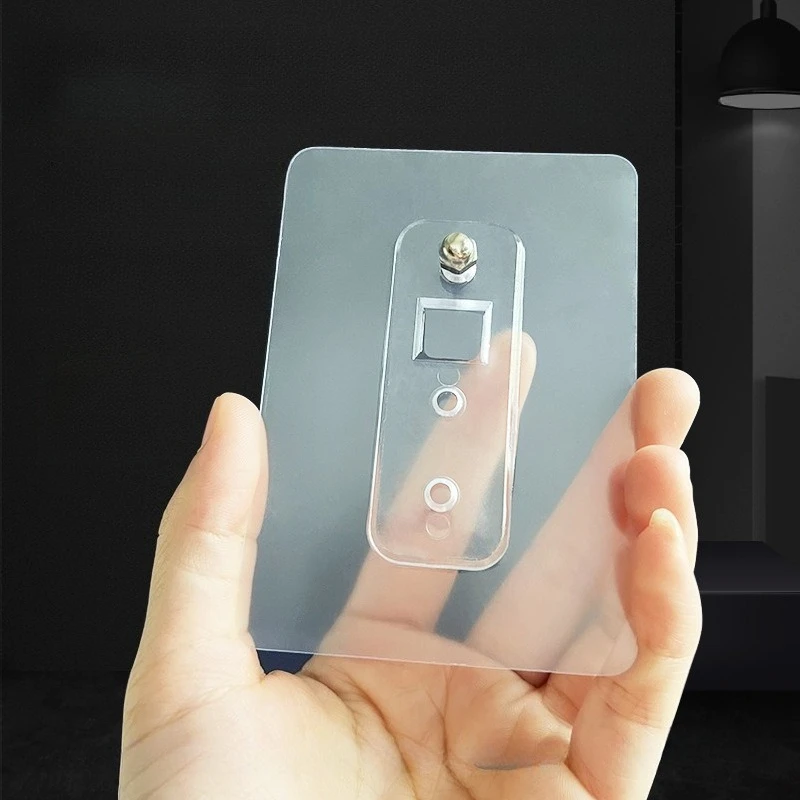 Strong กาวห้องน้ําชั้นวางสติกเกอร์สกรู 4x10 มม.ไม่มีเล็บความเสียหาย Non Marking Firm Hold Self Stick ติดตั้งสติกเกอร์สําหรับ Rack 1