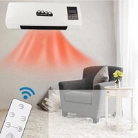 Chauffage mural et climatiseur combinés, machine électrique de refroidissement et de chauffage, faible bruit, 2 en 1, chauffage pour salle de bain 1