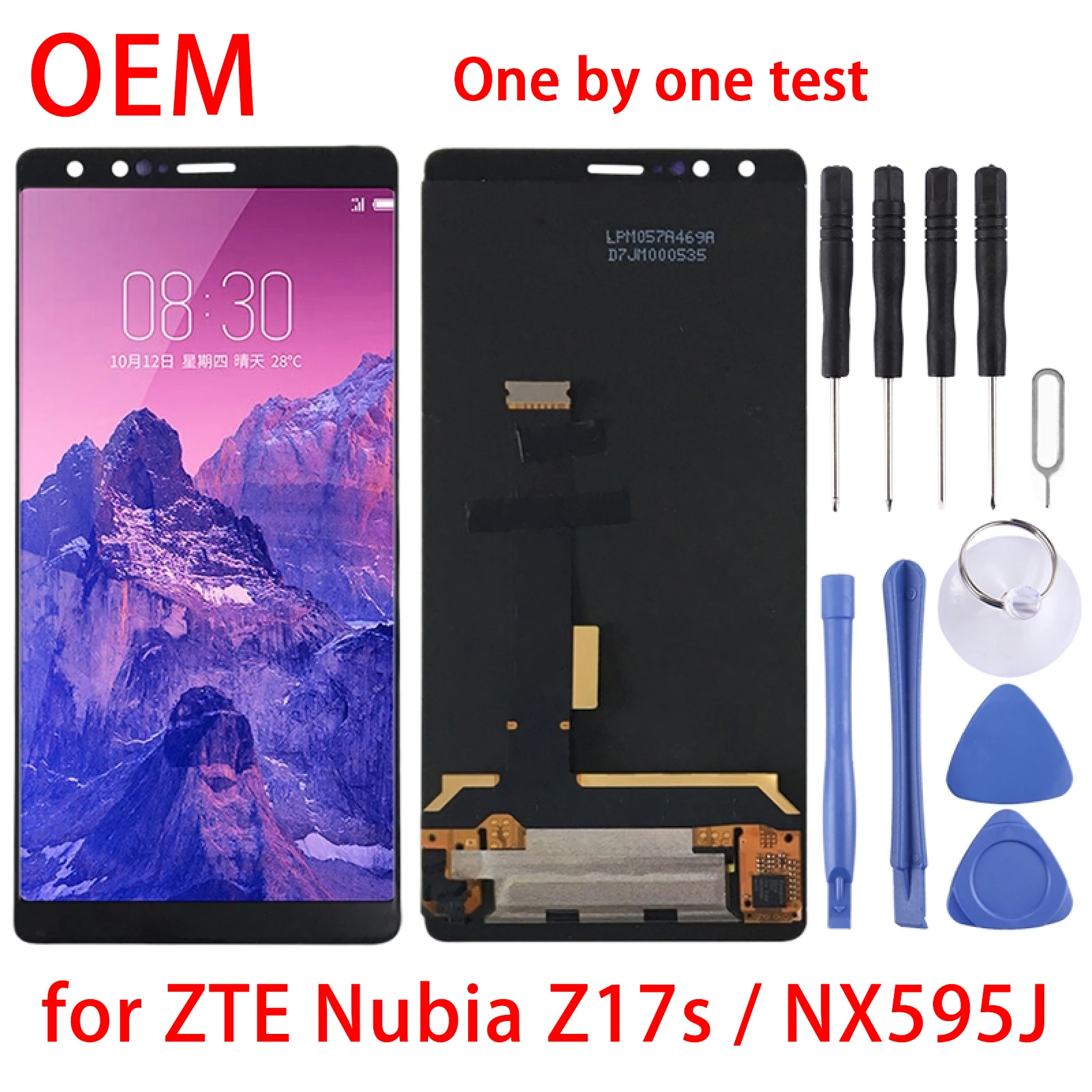 

OEM LCD Screen for ZTE Nubia Z17s / NX595J with Digitizer Full Assembly