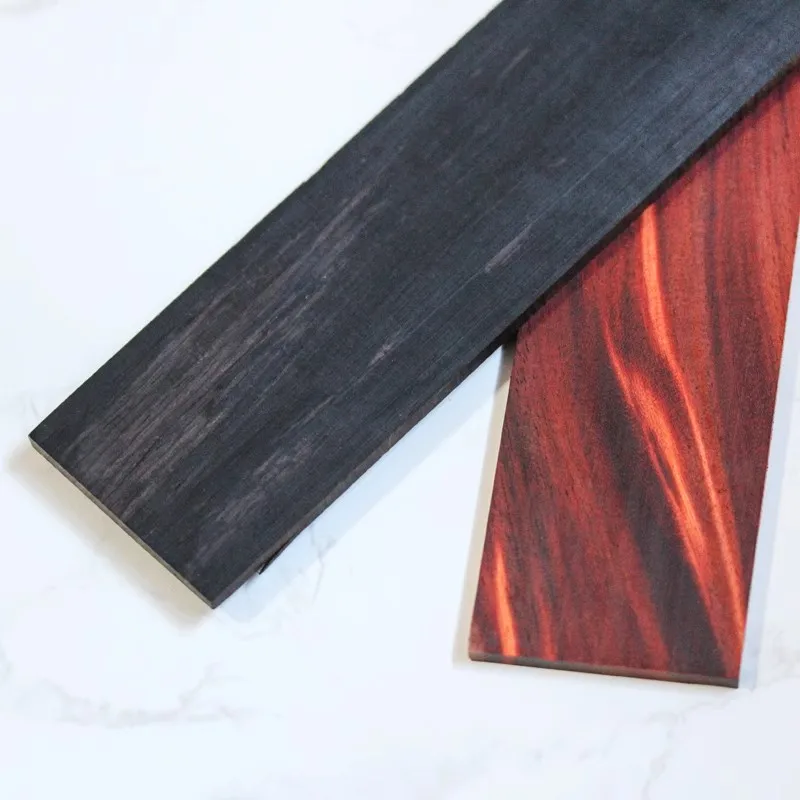 Premium Wood Knife Handle Blanks for Crafting - 200mm Length, 2-6mm Thickness
