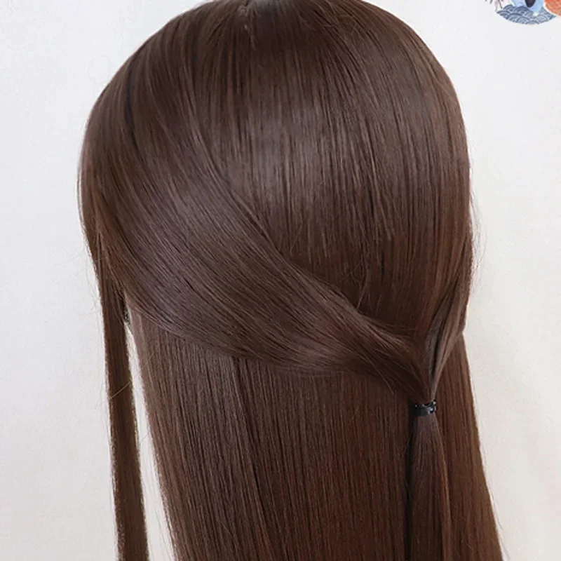 Fruits Basket Tooru Honda Cosplay Perücken 80 cm lange hitzebeständige synthetische Haar Perucas Cosplay Perücken – Detail 1
