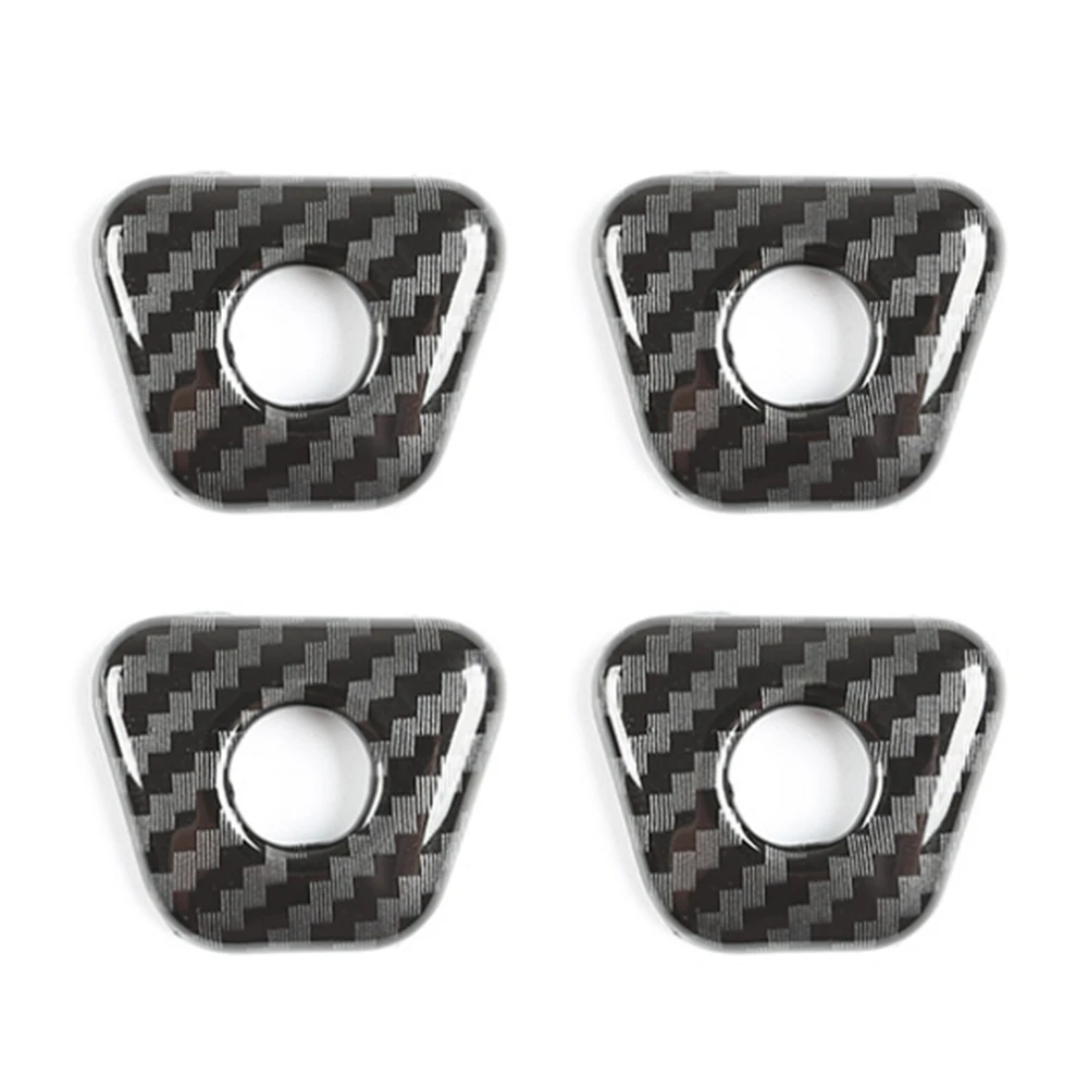 Per-Bmw Serie 5 G30 2018-2022 Car Door Latch Lifter Door Lock Pin Cover Trim Paillettes Decor Sticker Accessori, 4 Pezzi
