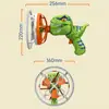 Bubble Blower ABS Bubble Blower Toy Cartoon Entertainment  Fashion Dinosaur Fan Bubble Machine 5