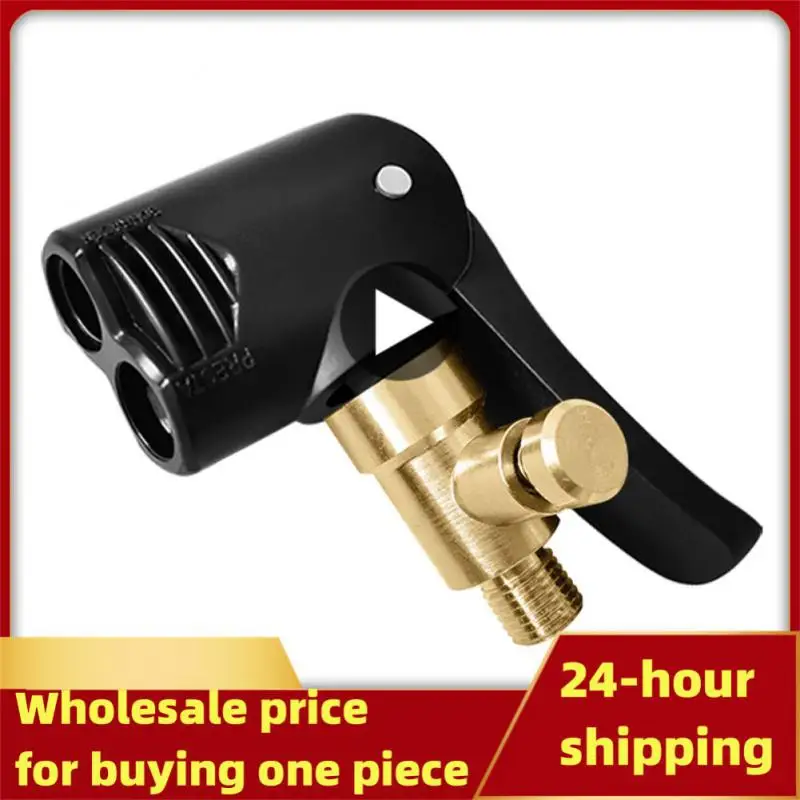 

Car Air Pump Conversion Head Nozzle Adapter Fast Conversion Head Clip Inflatable Chuck Two-in-one Car Motorcycle Valve