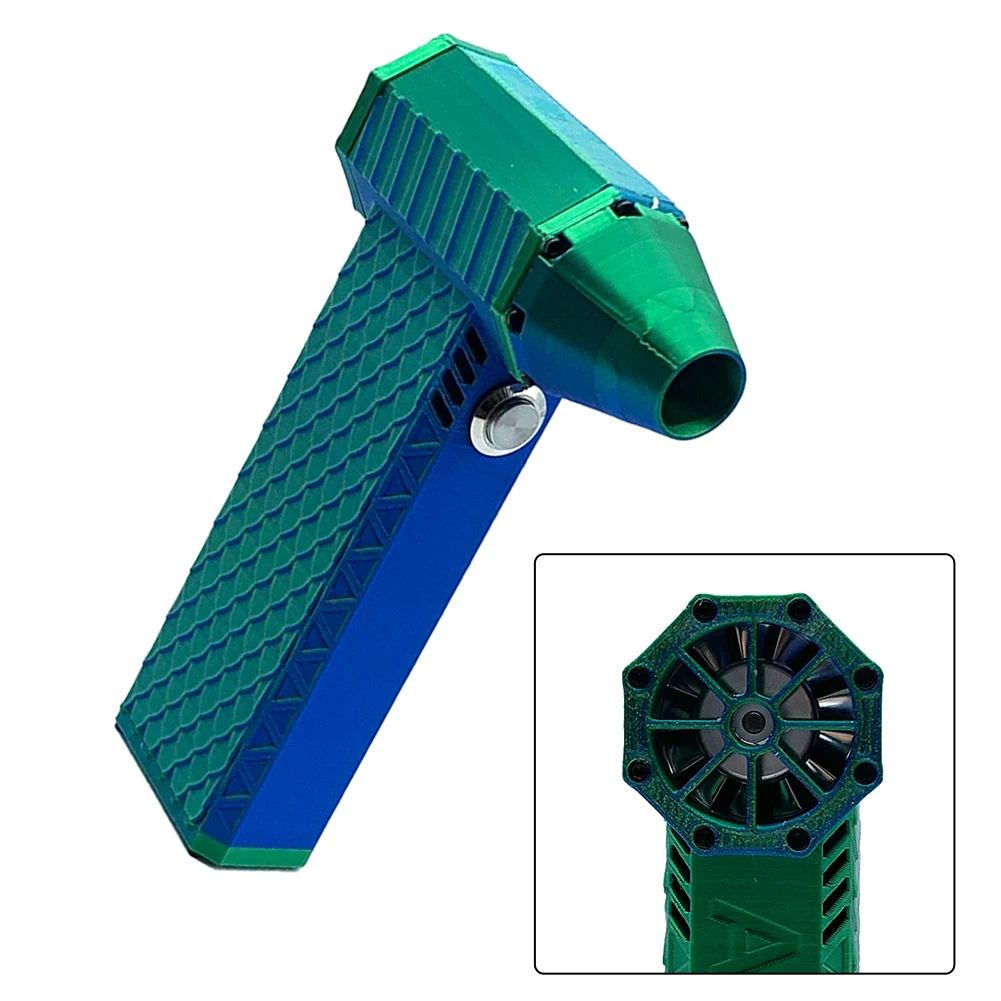

New Green Brushless Motor Mini Turbo Jet Fan Turbo Violent Fan Industrial Fan Multifunctional Mini Powerful Blower