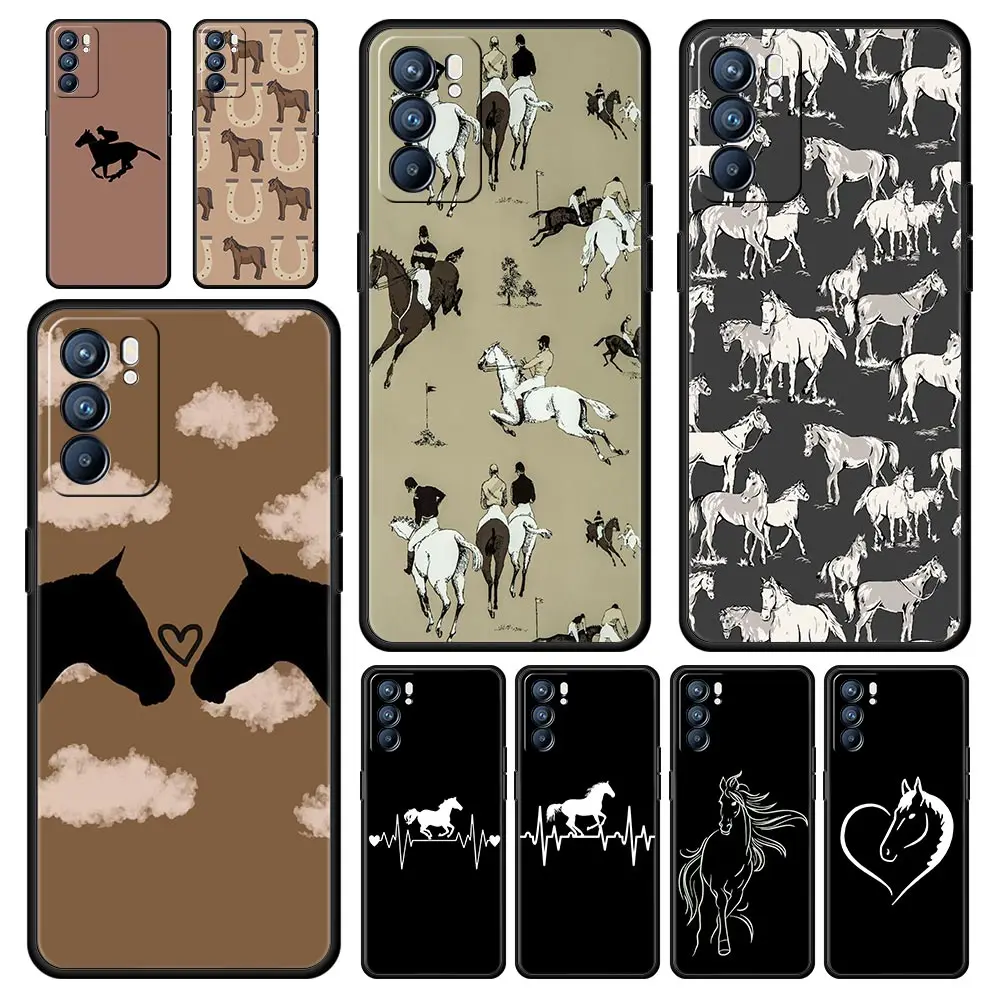 Animal Art Horse Phone Case Cover