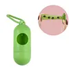Random Color Cartoon Paw Graphic Dog Poop Bags Pet Poop Bags Leak-Proof Dog Waste Bags For Pet Supplies 2