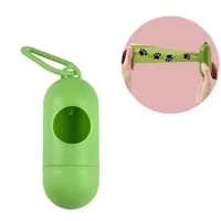 Random Color Cartoon Paw Graphic Dog Poop Bags Pet Poop Bags Leak-Proof Dog Waste Bags For Pet Supplies 2
