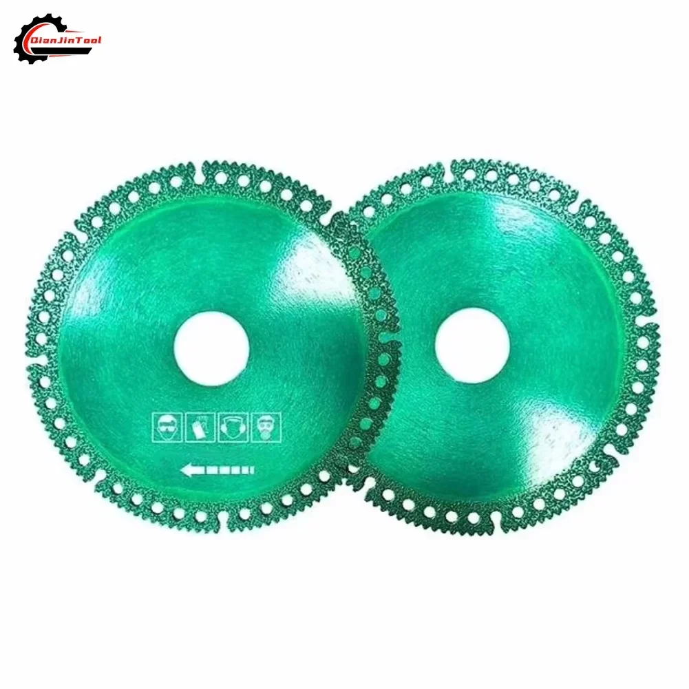 Lame de scie Composite 100x20 115 125x22.23mm, disque circulaire multifonction, meuleuse d'angle, lame de coupe en diamant, céramique et marbre, 1 pièce