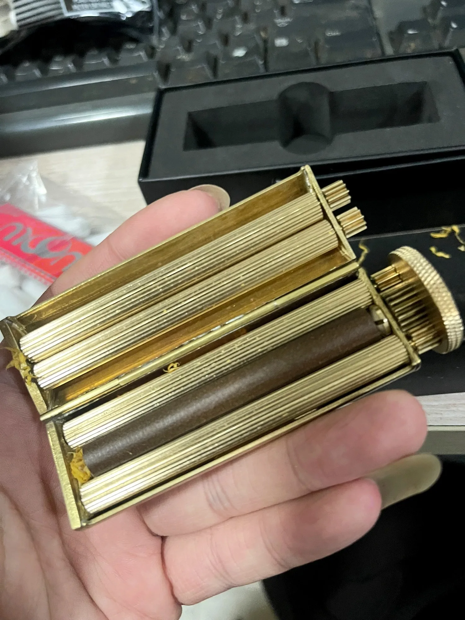 ヴィンテージ精密真鍮テンプ
