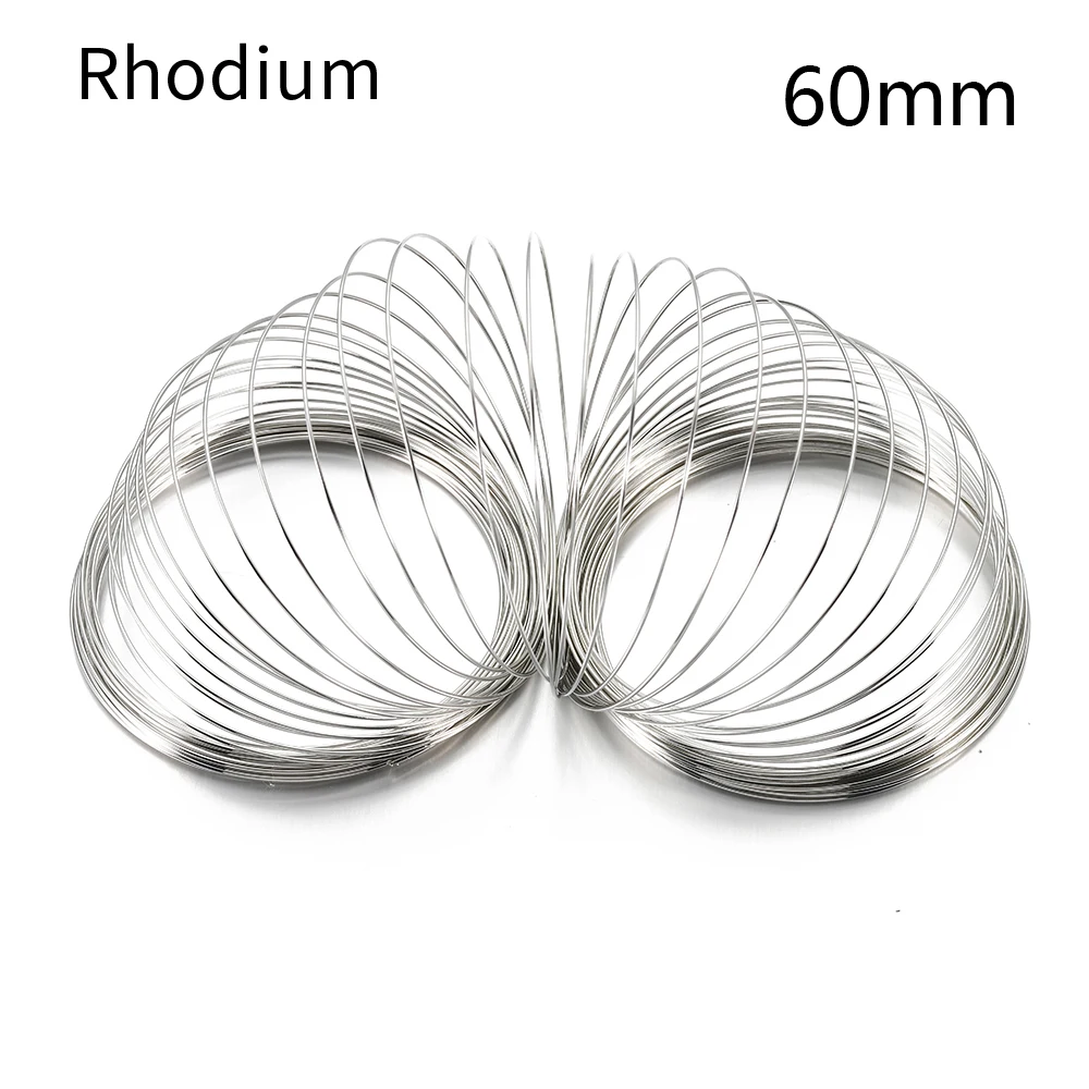 Enhanced Product Title: Versatile Steel Wire Loops for Jewelry and Bracelet Crafting - Pack of 100