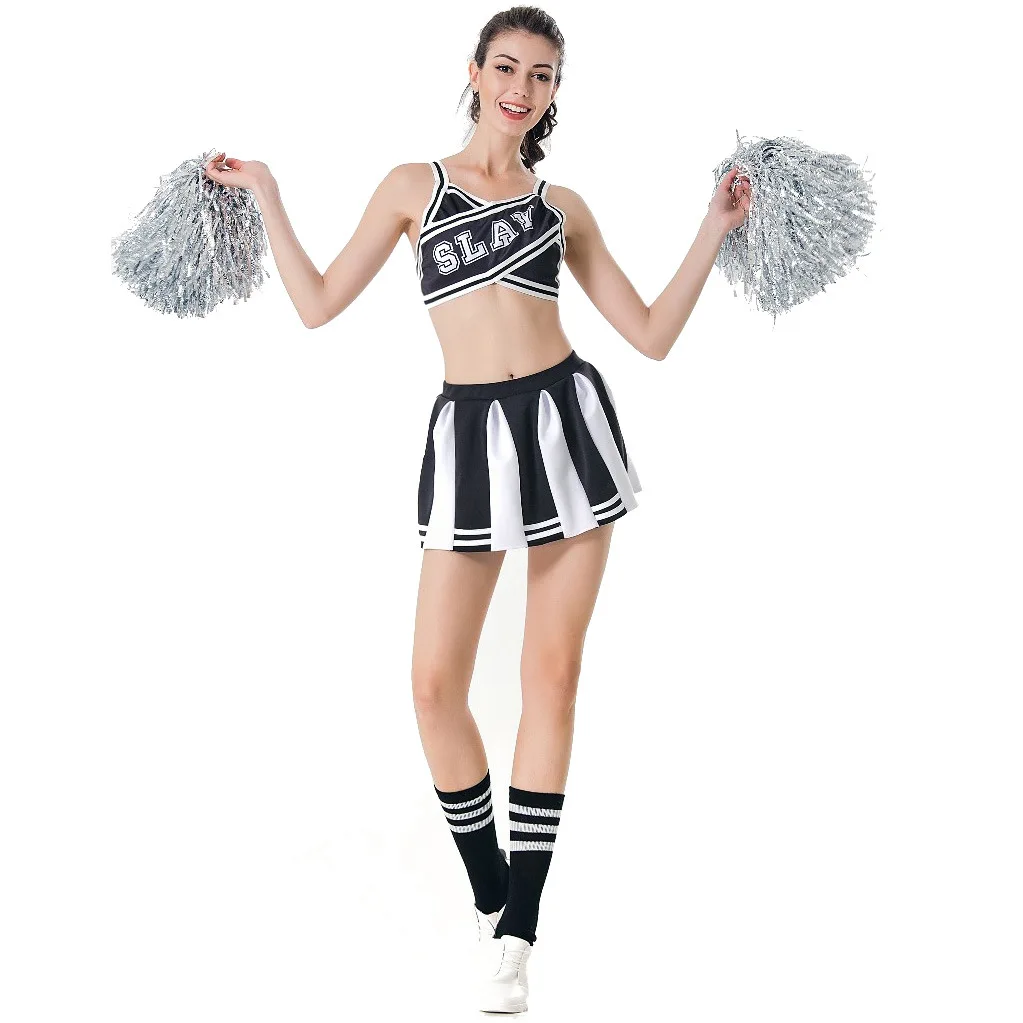 S-L Women's Event Cheerleading Costumes Stage Performance Costum es School Cheerleading Aerobics Costumes