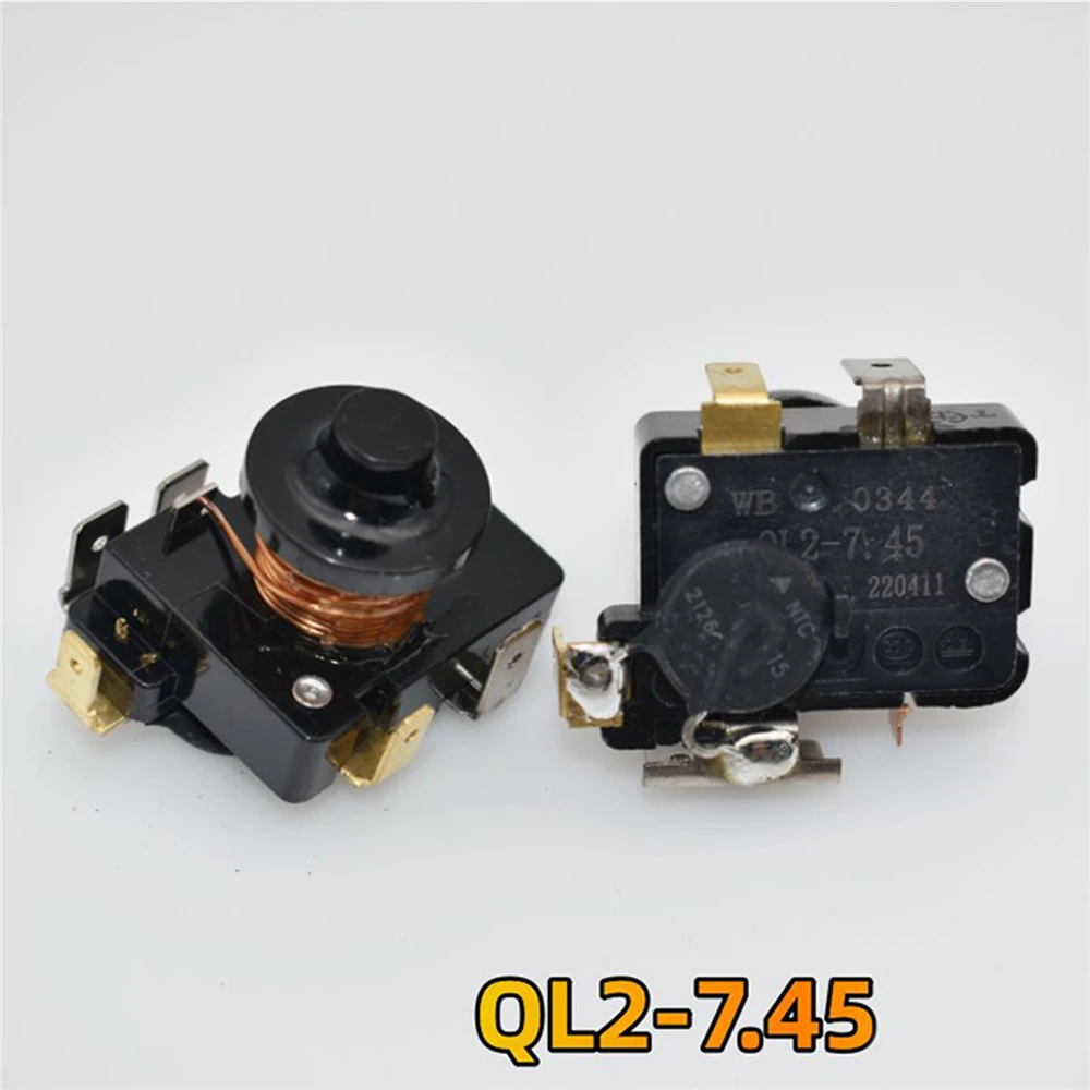 Description Picture 4 of item1pc Replacement 5plug Compressor Heavy Hammer Starter QL2-6.10/ QL2-8.6 Dual Capacitor Refrigerator Freezer Original Parts