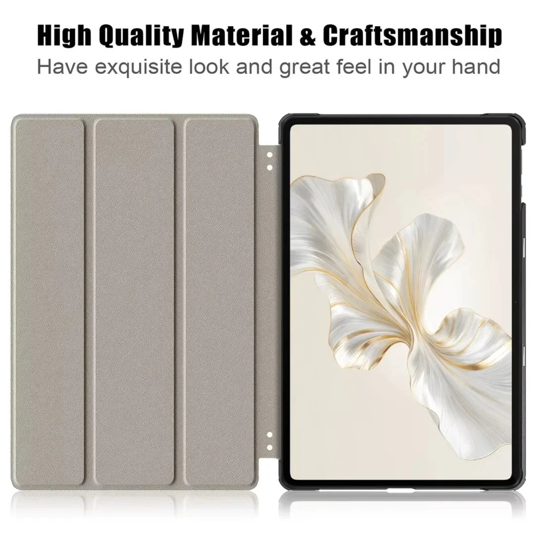 Elegant Magnetic PU Leather Folding Stand Smart Cover