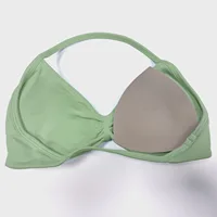 Seamless 2 Pieces Strappy Yoga Halter Bras Sets Scrunch Butt Sports Shorts Quick Dry Backless Gym Crop Tops with Pad Push Up Set - Image 3