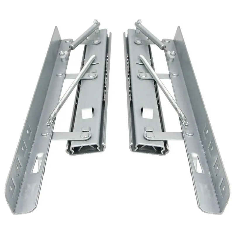 1 Set Telescopic Dining Table Lift Slides Rails Interchange Between ...