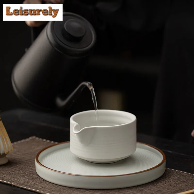 Ru Kiln Tea Set Complete Set Whisk Batidor Japanese Matcha Set Kit Green Tea Powder Tea Making Bamboo Tranditional Tea Sets Gift