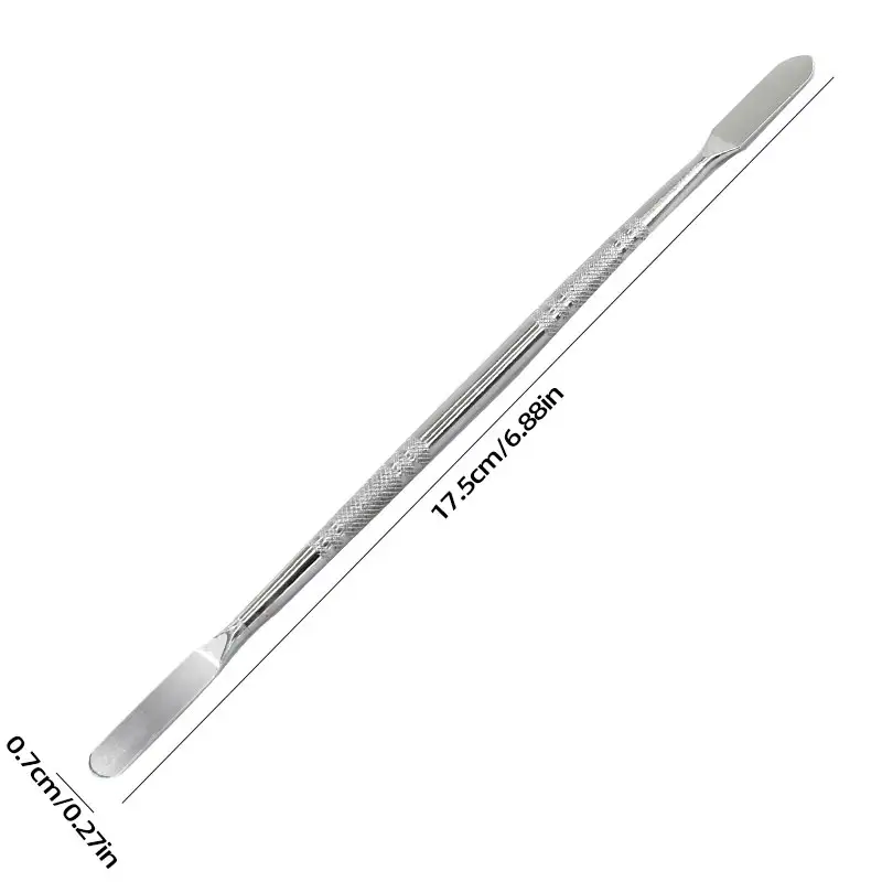 Double-Ended Stainless Steel Metal Spudger Pry Bar - Electronics Opening Repair Tool image 6