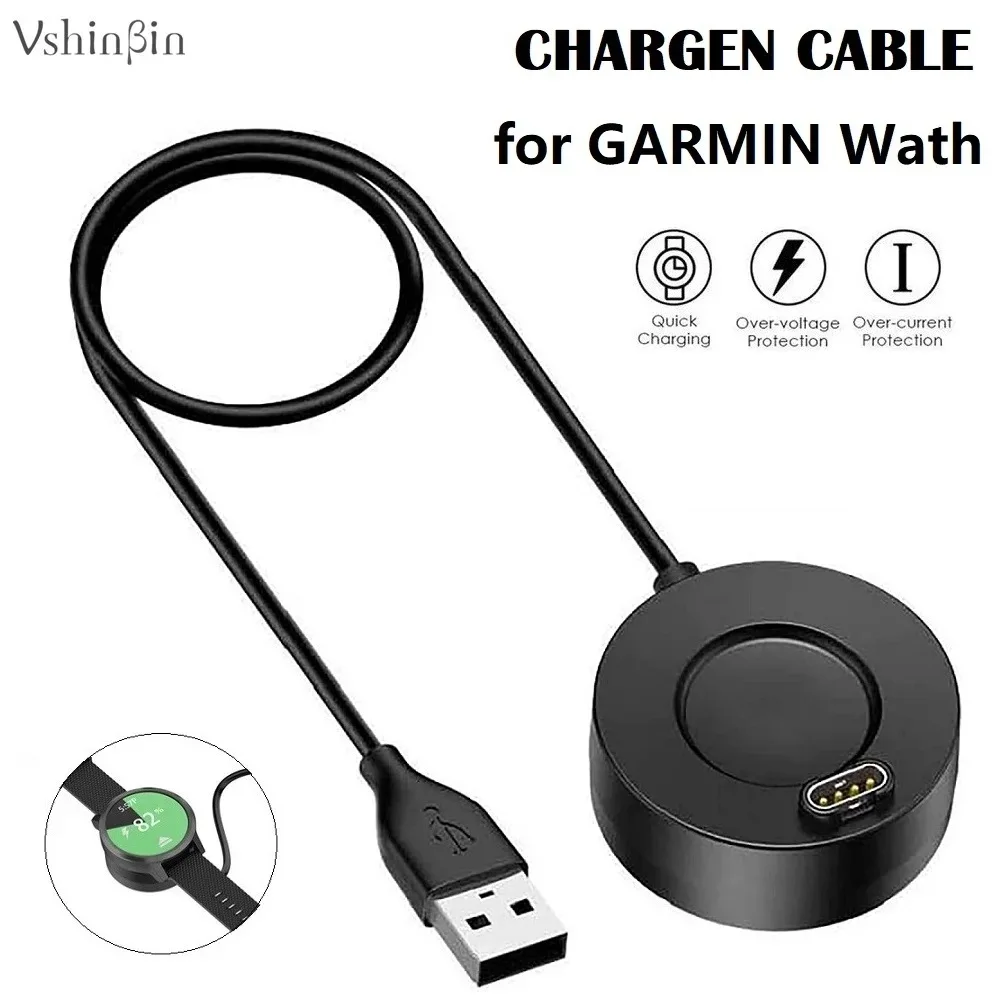 

Smart Watch Charger Cable for Garmin Epix Pro Fenix 7/6/5 Instinct 2S/2X Venu 3/2/SQ2 Vivoactive 5/4/4s Enduro Charging Dock