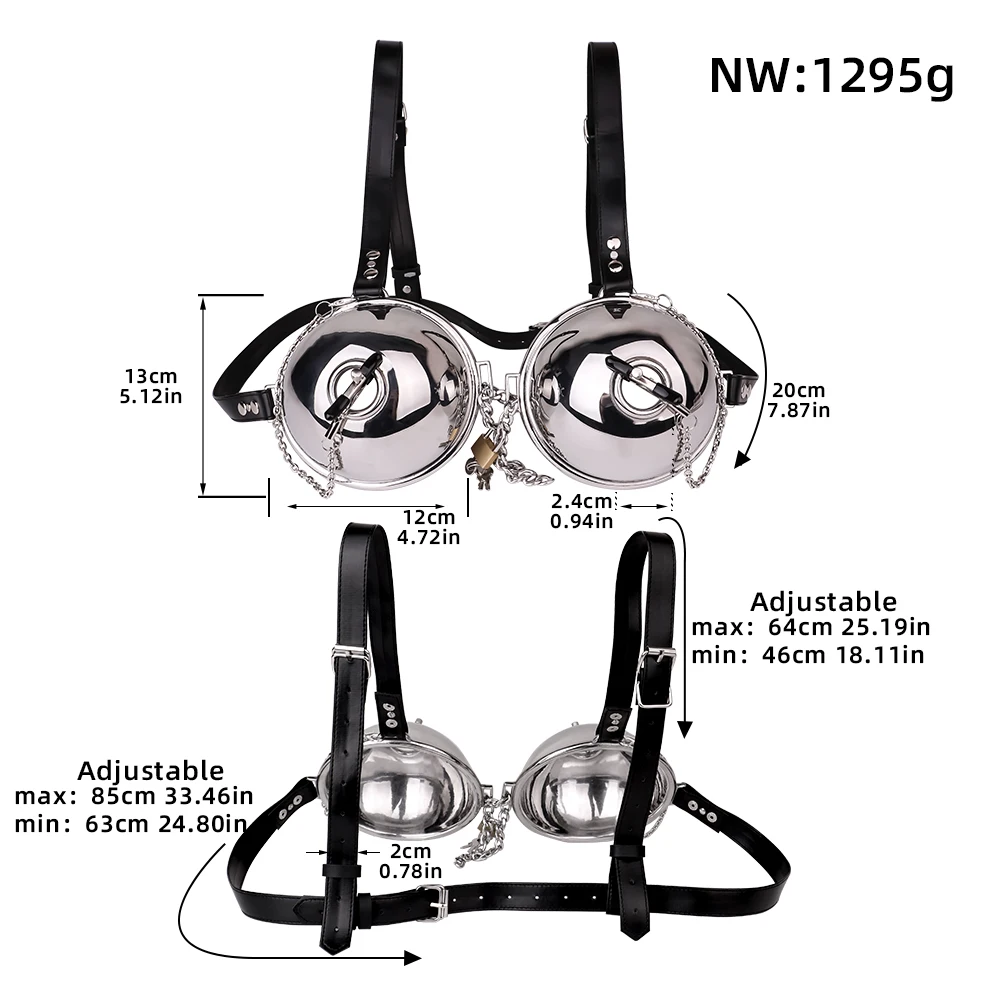 Nipple Sex Toys Nipple Clamps Breast Bondage Belts QKKQ Breast Cover Nipple Clamps with Belt