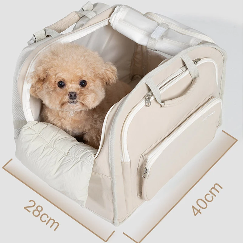 Cat carrier backpack for cats breathable mesh