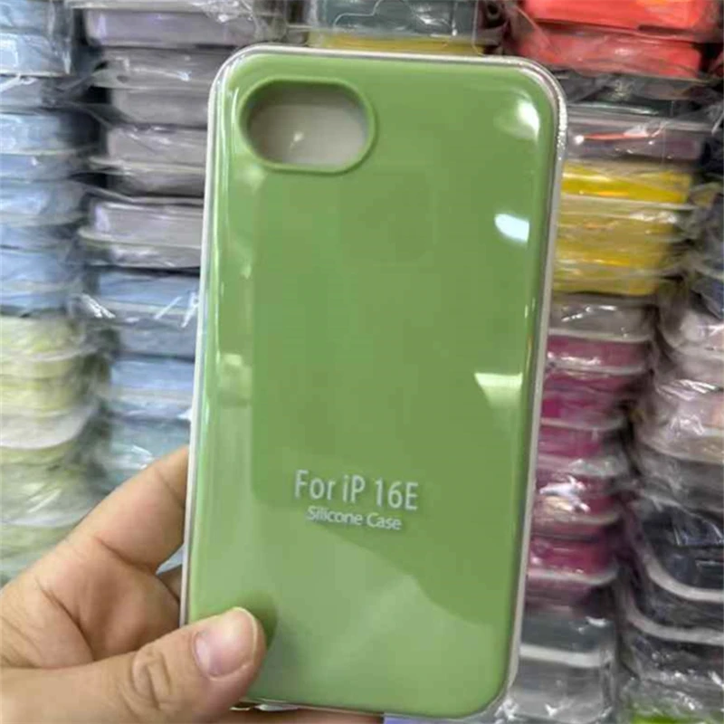 Shockproof Liquid Silicone Phone Case - Durable Protective Back Cover