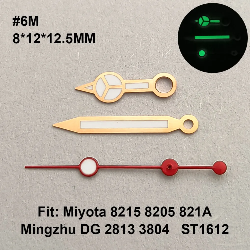 Luminous 12.5mm Watch Hands - Premium Watch Accessories