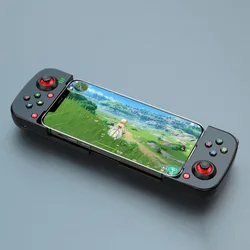 Enhanced Wireless Bluetooth Gamepad with Type - C Retractable Design for Mobile and Multi - Platform Gaming (Black)