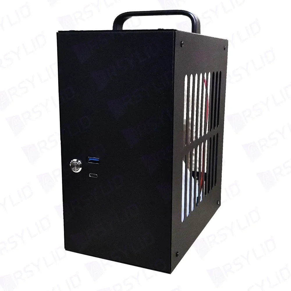D19 4.7L A4 Chassis HTPC Mini ITX Game Computer Support Graphics Card RTX2070 I7 The Smallest Independent Display Case