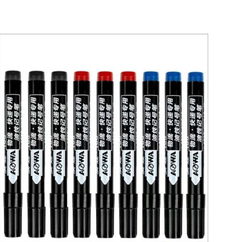 Permanent Markers Writing Pens Graffiti Marker Pen for Tire Fabric Wood Leathern Art 10PCS