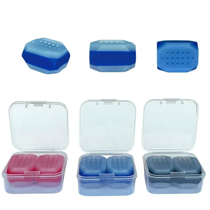 2pcs 40/50/60Lbs Jaw Exerciser Jaw Trainer Double Chin Jawl Facial Chew Bite Muscle Anti-stress Face Fitness Ball