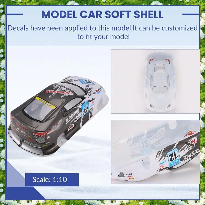 2025-1/10 온로드 RC카 쉘 215X450mm 온로드 드리프트 자동차 바디 도색 PVC 쉘 LF-A 차량 RC카 액세서리, 1/10 온로드용