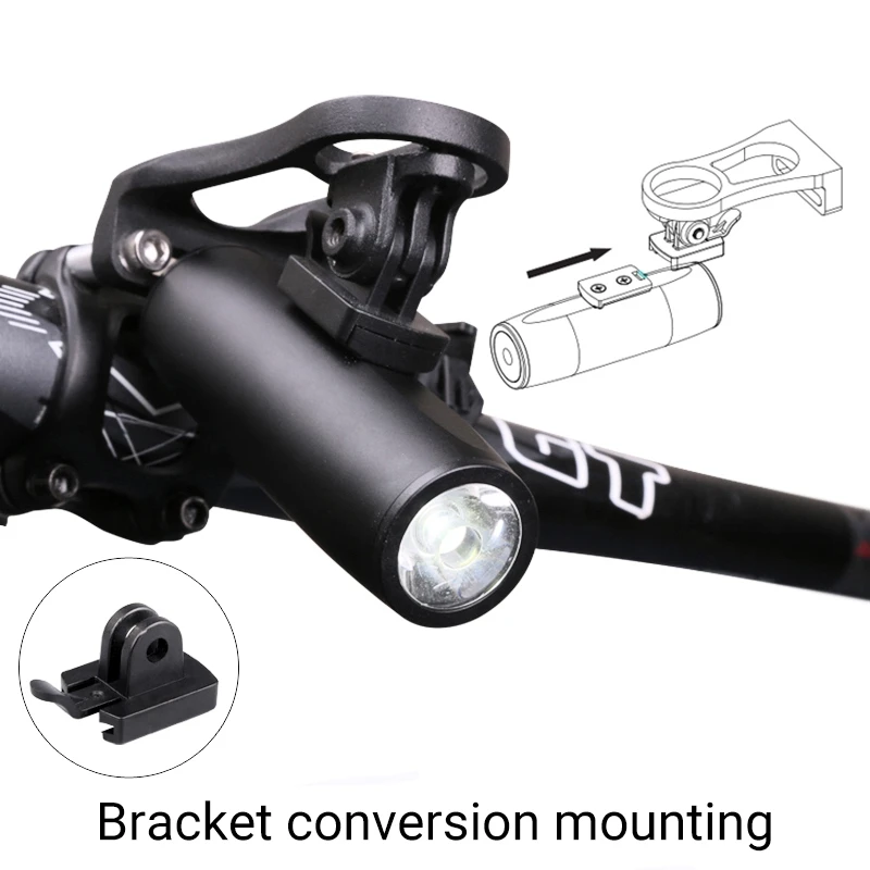 Bicycle Light 300Lumen Bike Headlight Power Bank Flashlight Handlebar USB Charging MTB Road Cycling Highlight TX 300
