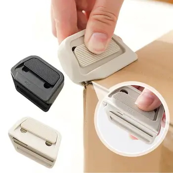 1/2pcs Portable Ceramic Parcel Opener Safety Anti-stick Automatic Rebound Magnetic Package Openers Unpacking Tool Self-locking