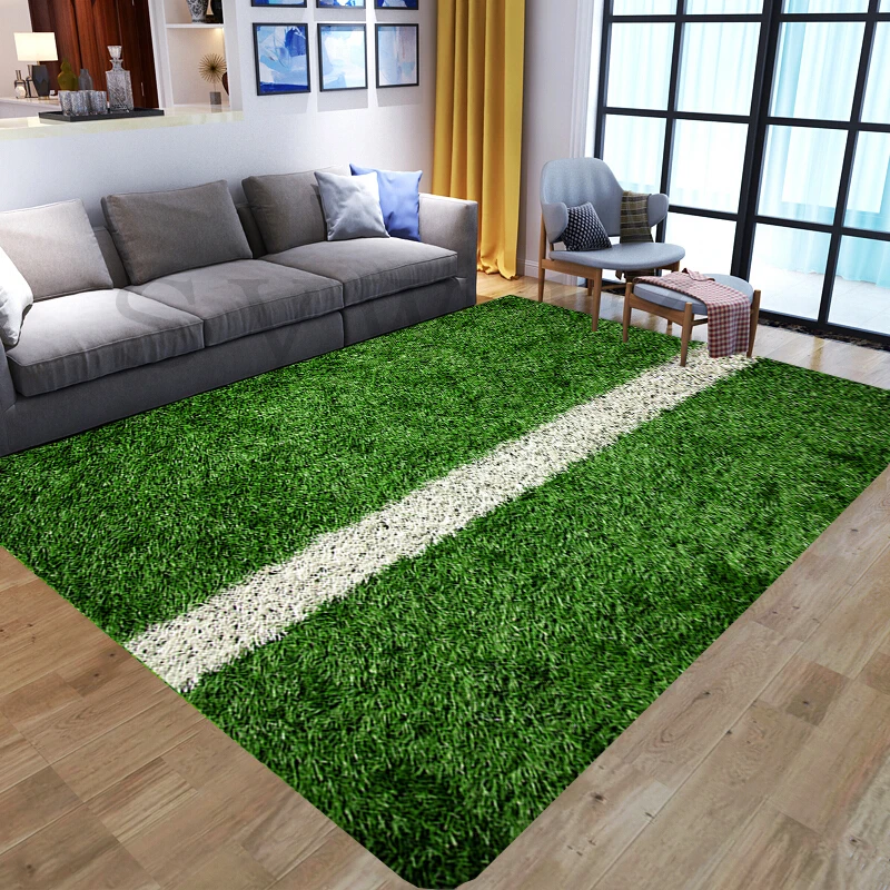 Wet Grass Rug Luxury Green Lawn Rug Living Room Floor Mat Bedroom Bedside  Mat Sofa Rug Home Decor Bathroom Door Mat Carpet - AliExpress