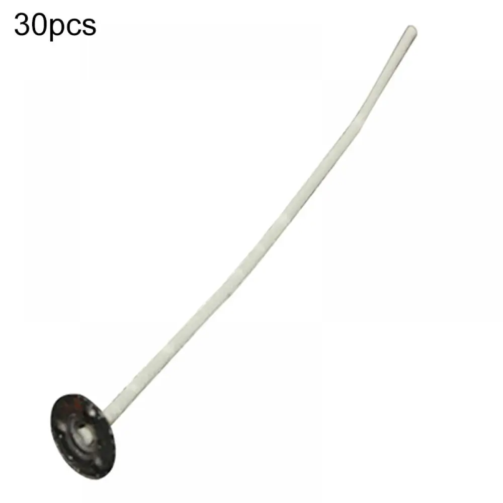 Candle Wicks 10cm Smokeless Wax Pure Cotton Core DIY Candle Making Pre-Waxed Wicks Handmade Making Tools 30Pcs