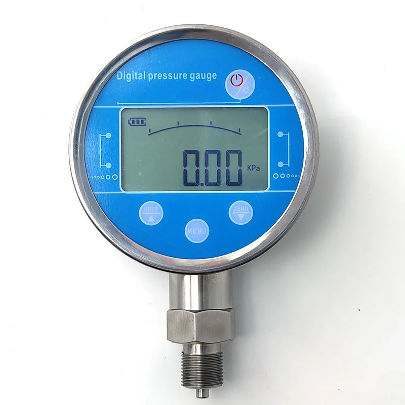 

YW-100B High Precision Digital Pressure Gauge 0.05% FS 100mm
